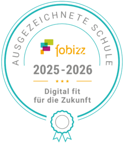 Fobizz Siegel 2025 2026 transparenter Hintergrund