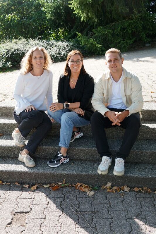 Frau Ganszki, Frau Spissinger und Herr Hauer - unser Team der Sommerschule